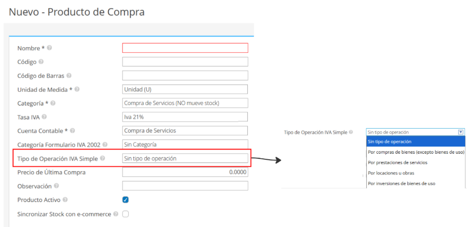IVA simple