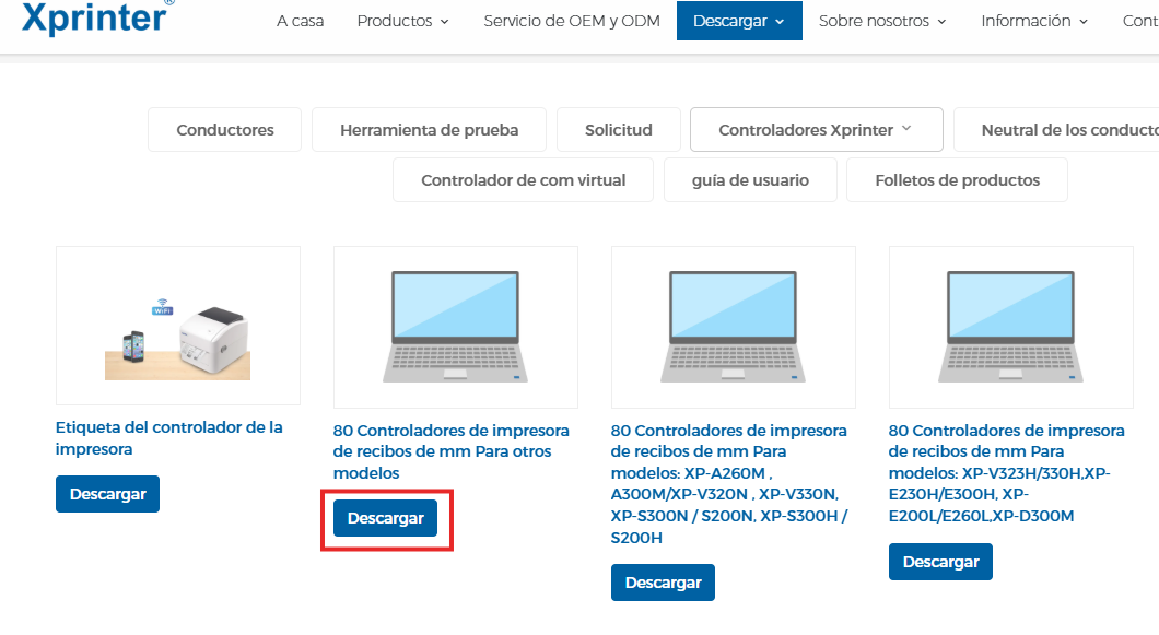 cómo se configura una impresora termica 