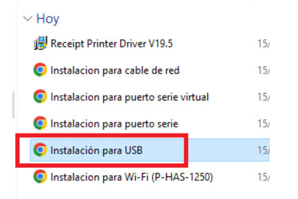 conectar impresora térmica con Xubio