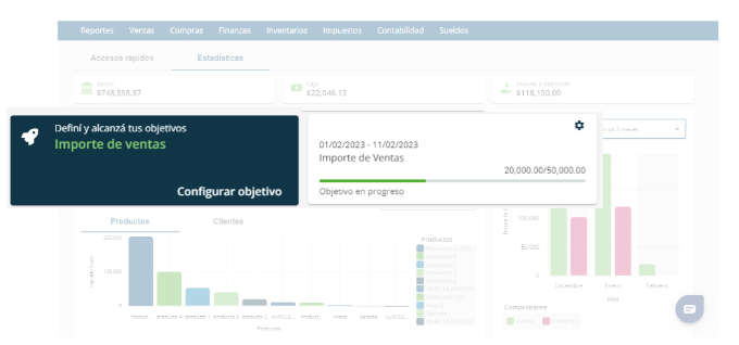 cómo crear objetivos de ventas