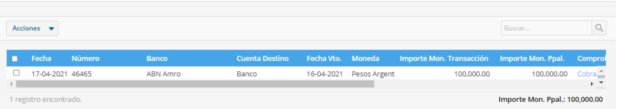 eliminar rechazo de cheque