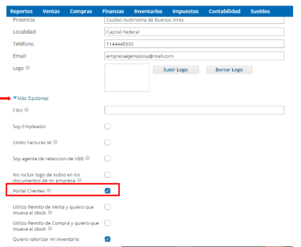 cómo funciona el portal de clientes