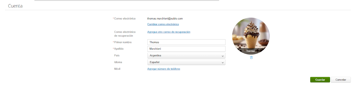 notificacione push xubio