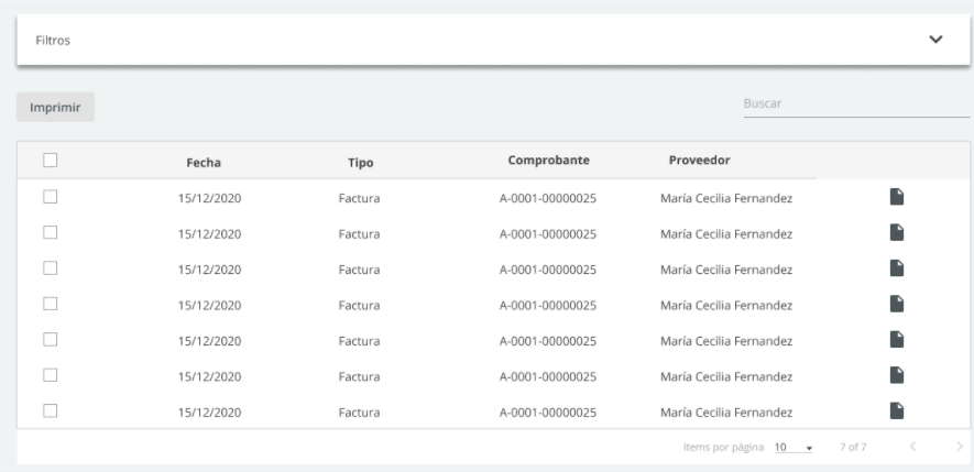 Portal de clientes Xubio