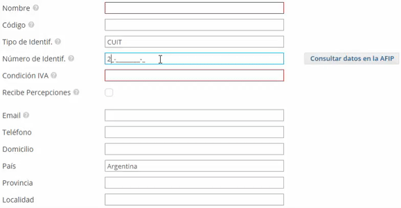 Cómo ingreso un nuevo cliente en Xubio Argentina por su CUIT