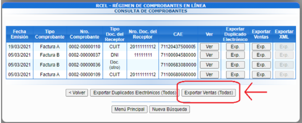 Facturas de venta 1