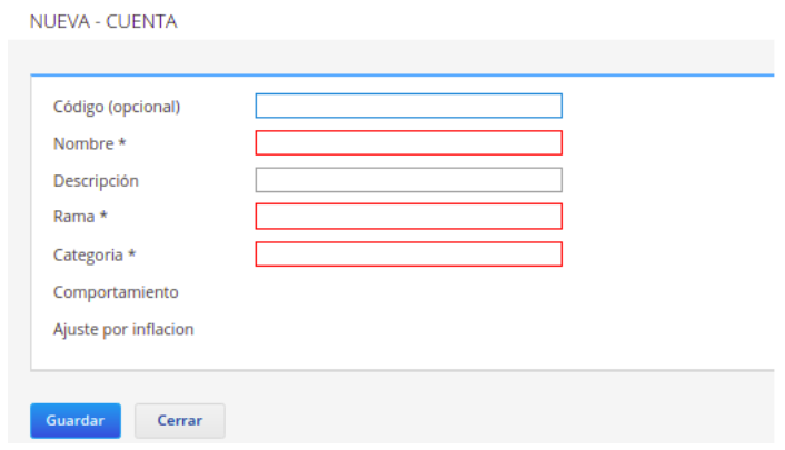 Cómo configuro mi plan de cuentas