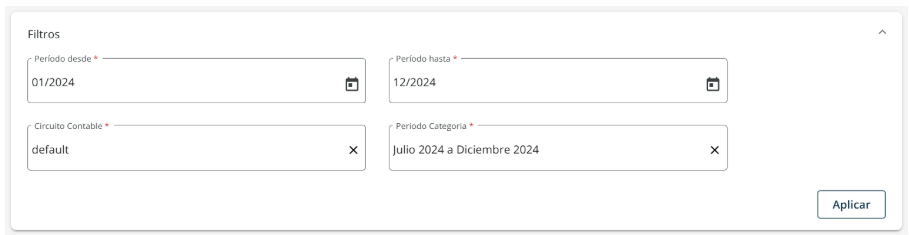 1 filtros para el control del monotributo de xubio